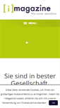 Mobile Screenshot of i-magazine.de